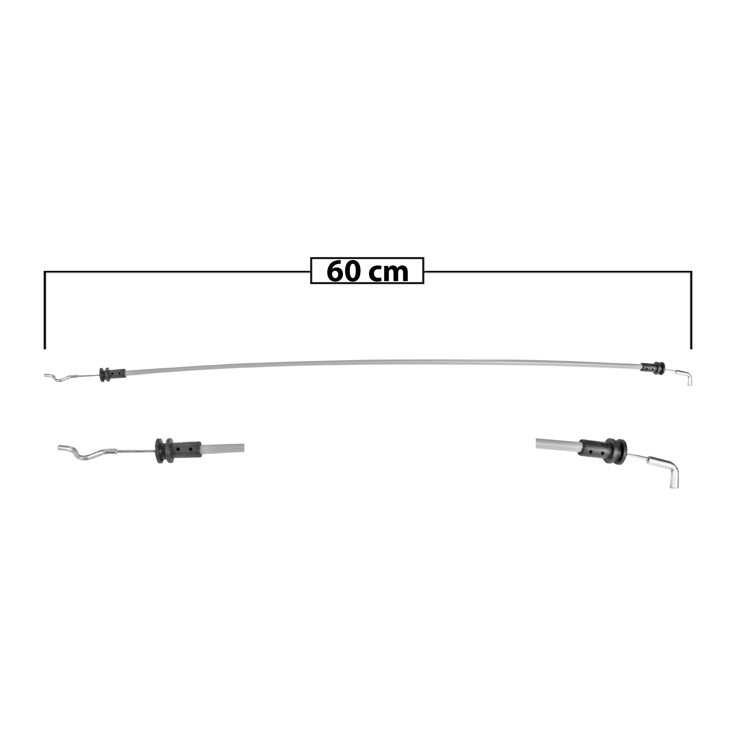 CHICOTE CERRADURA MERCEDES-BENZ SPRINTER /DELANTERA/DERECHO