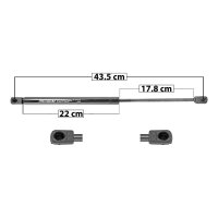 AMORTIGUADOR VIDRIO TRASERO MITSUBISHI ENDEAVOR /DERECHO/IZQUIERDO