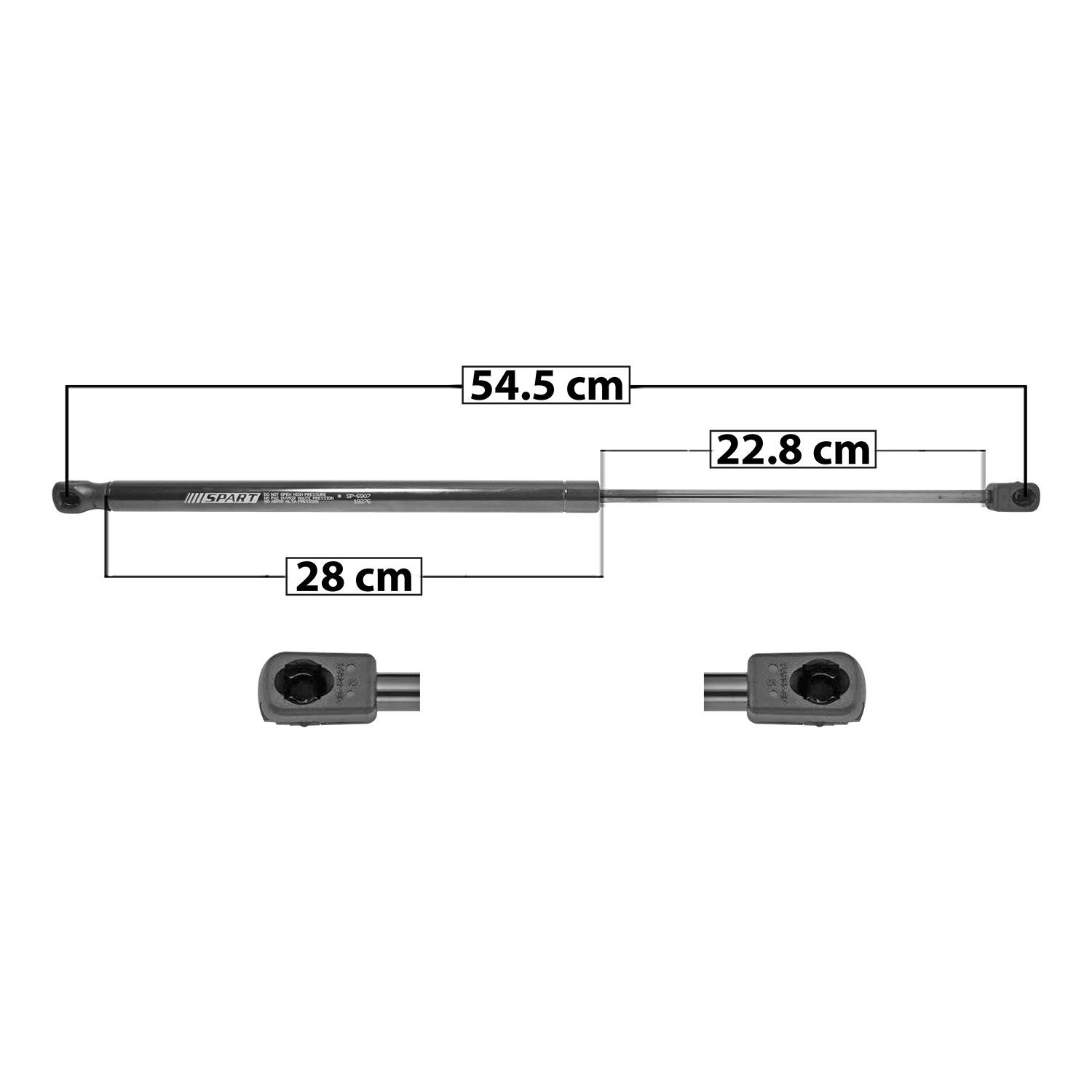 AMORTIGUADOR 5TA PUERTA FORD FIESTA /DERECHO/IZQUIERDO