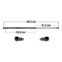 AMORTIGUADOR 5TA PUERTA NISSAN X-TRAIL /DERECHO/IZQUIERDO