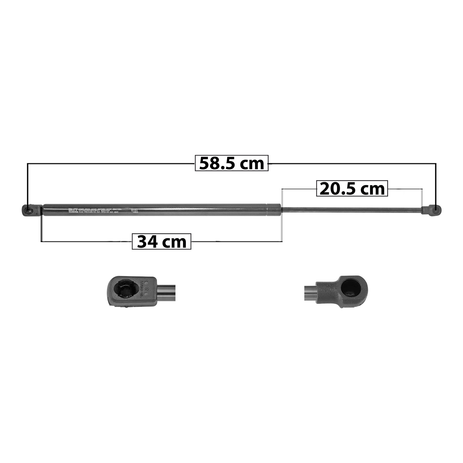 AMORTIGUADOR 5TA PUERTA FORD FIESTA /DERECHO/IZQUIERDO