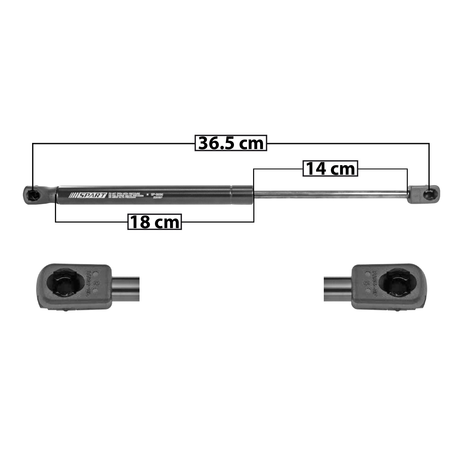 AMORTIGUADOR COFRE HYUNDAI SONATA /DERECHO/IZQUIERDO