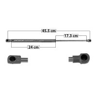 AMORTIGUADOR 5TA PUERTA FIAT 500 /DERECHO/IZQUIERDO