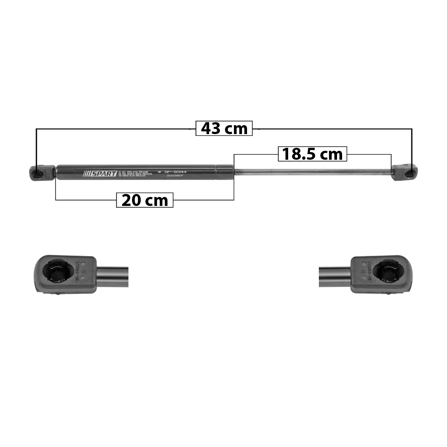 AMORTIGUADOR 5TA PUERTA CHEVROLET ASTRA /DERECHO/IZQUIERDO
