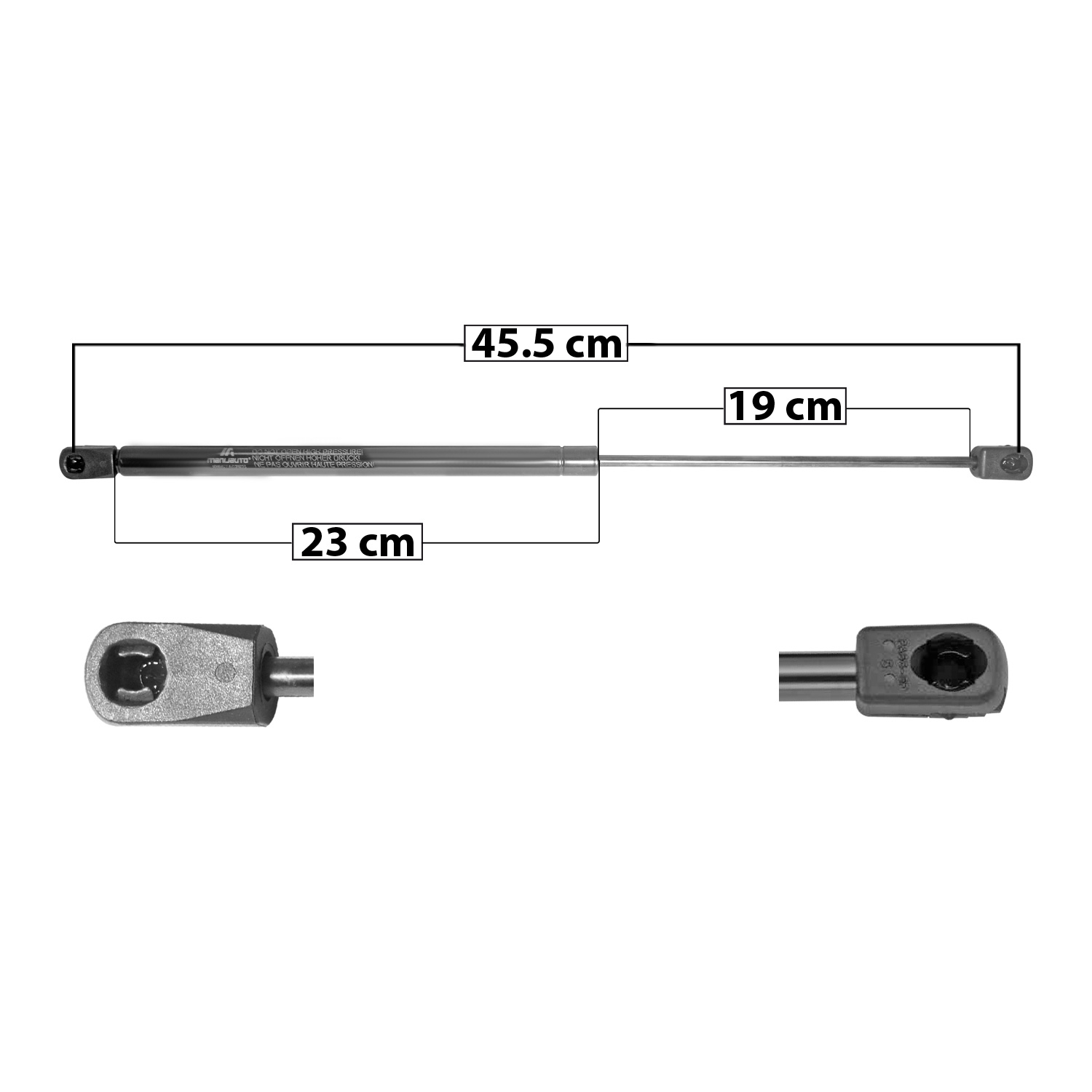 AMORTIGUADOR VIDRIO TRASERO CADILLAC ESCALADE /DERECHO/IZQUIERDO