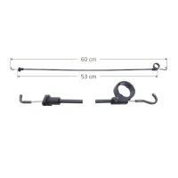 CHICOTE CERRADURA VOLKSWAGEN POINTER /TRASERA/IZQUIERDO