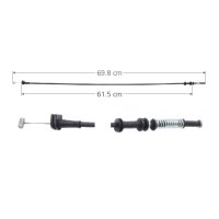 CHICOTE CERRADURA FORD IKON /DELANTERA/DERECHO/IZQUIERDO