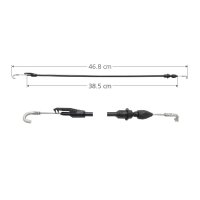 CHICOTE CERRADURA VOLKSWAGEN JETTA /DELANTERA/DERECHO/IZQUIERDO