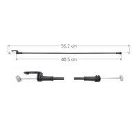 CHICOTE CERRADURA FORD MONDEO /TRASERA/DERECHO/IZQUIERDO